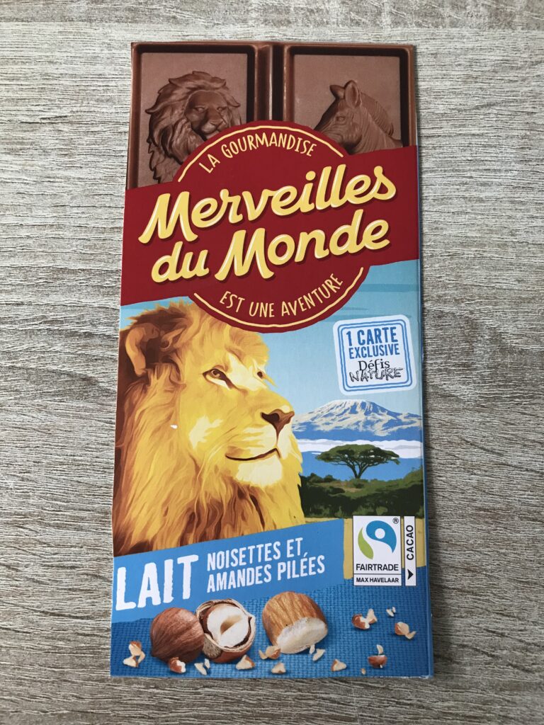 Dos de la carte