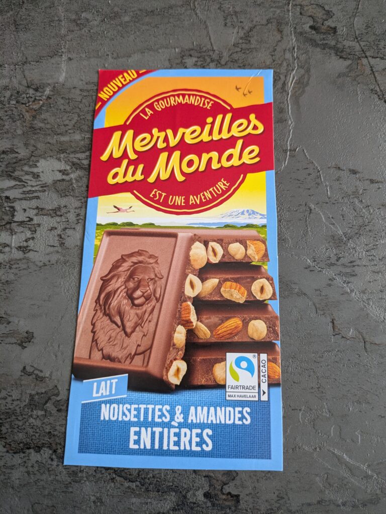 Dos de la carte