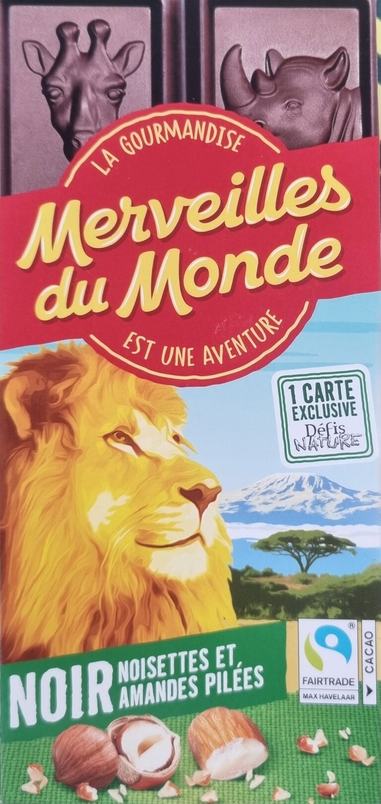 Dos de la carte