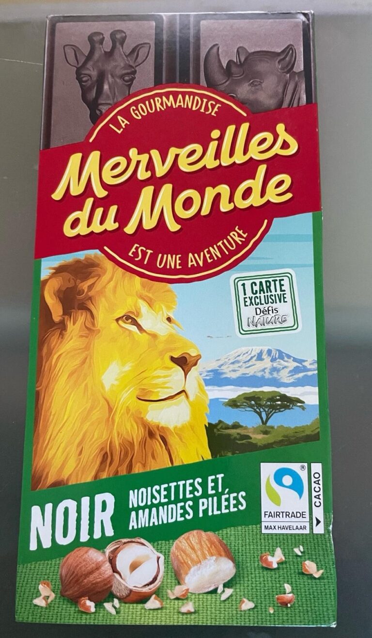 Dos de la carte