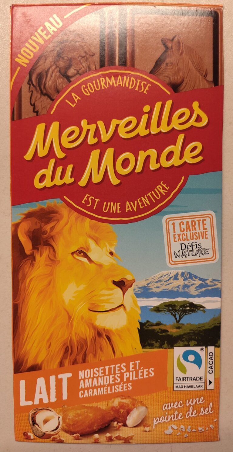 Dos de la carte